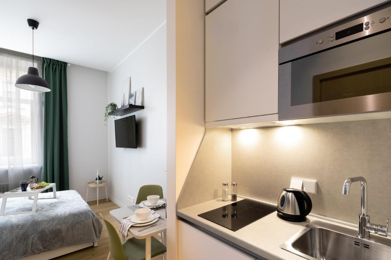 Modern Design Studio Apartment In Riga Center Esterno foto